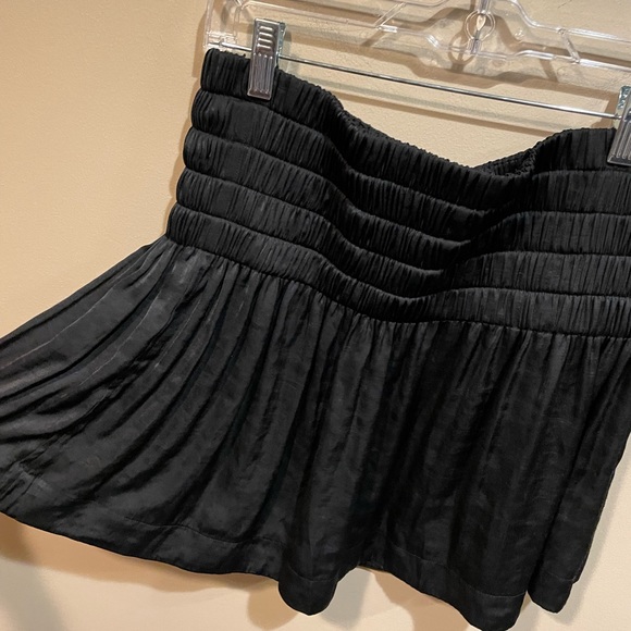 Aritzia Wilfred Super High Waist Black Flowy Skirt - Picture 10 of 10
